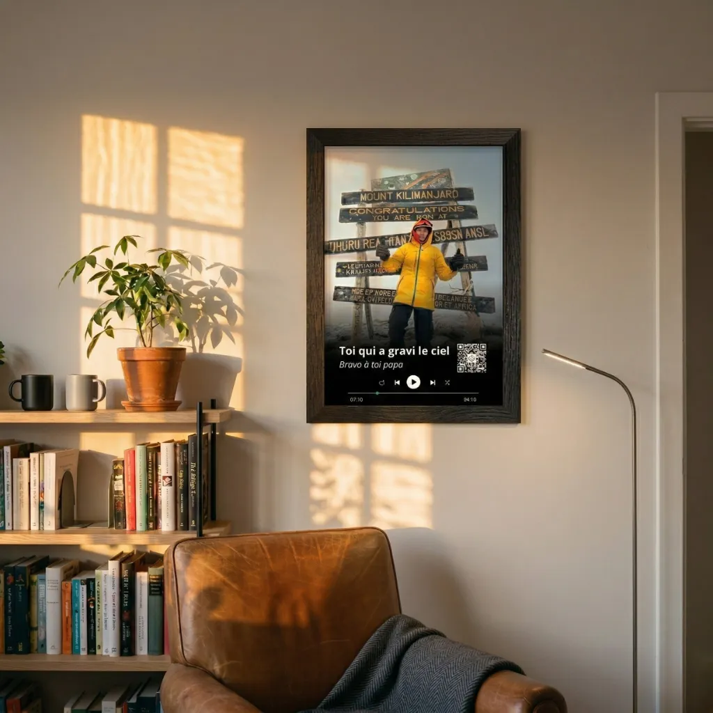 Tailor Tune personlig plakat som gaveidé til menn